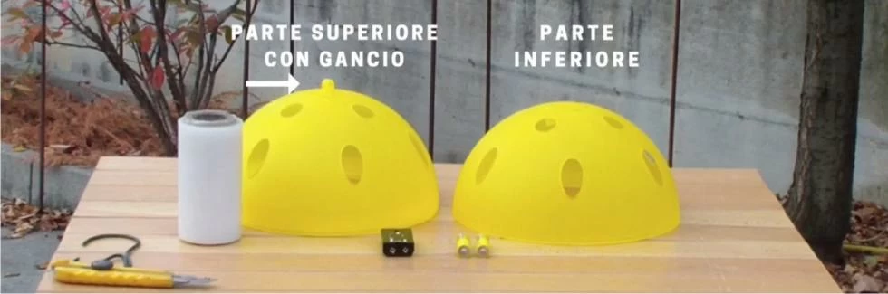 sfera trap smontata
