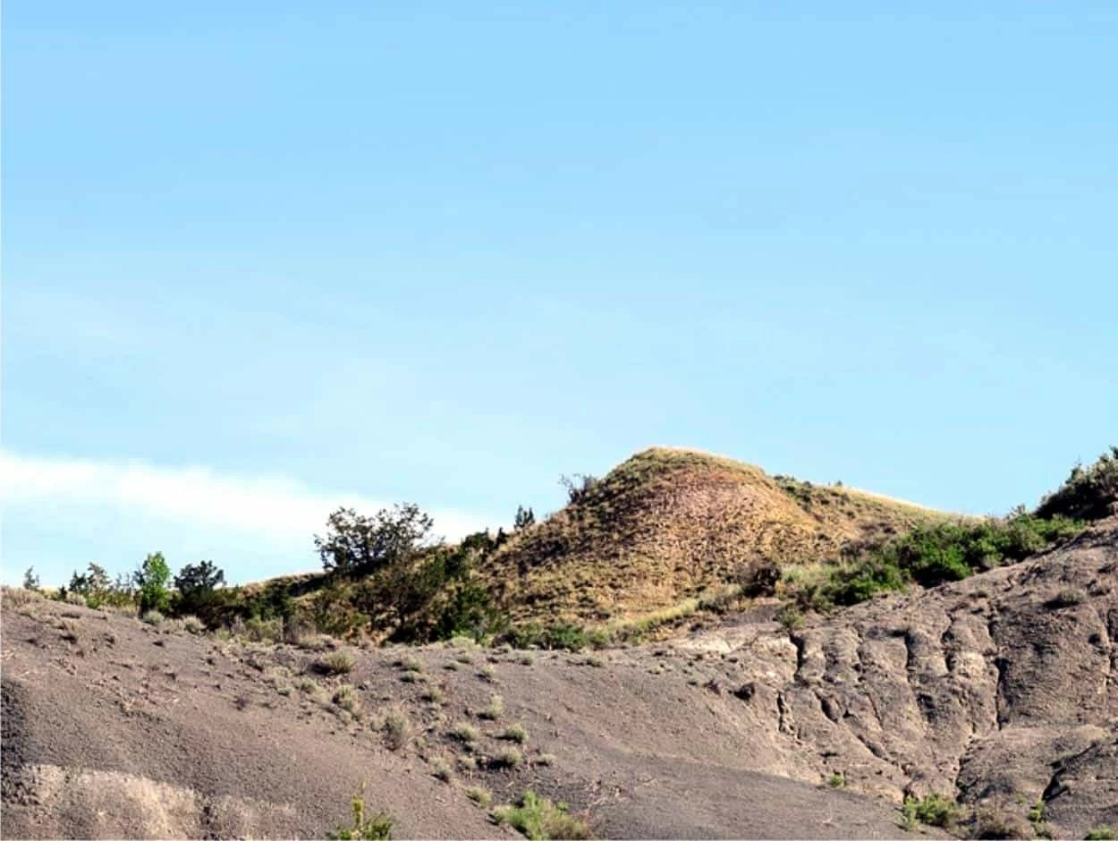 polveri di roccia bentonite