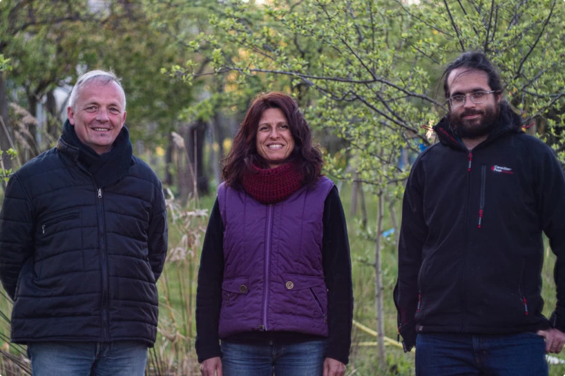 stefano soldati, francesca di bosco di ogigia e matteo cereda
